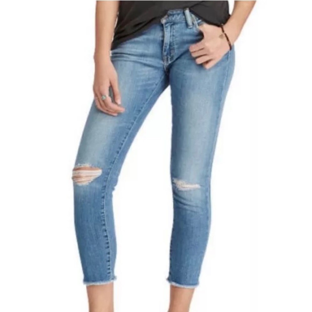 Ralph Lauren cropped Skinny jeans size 25